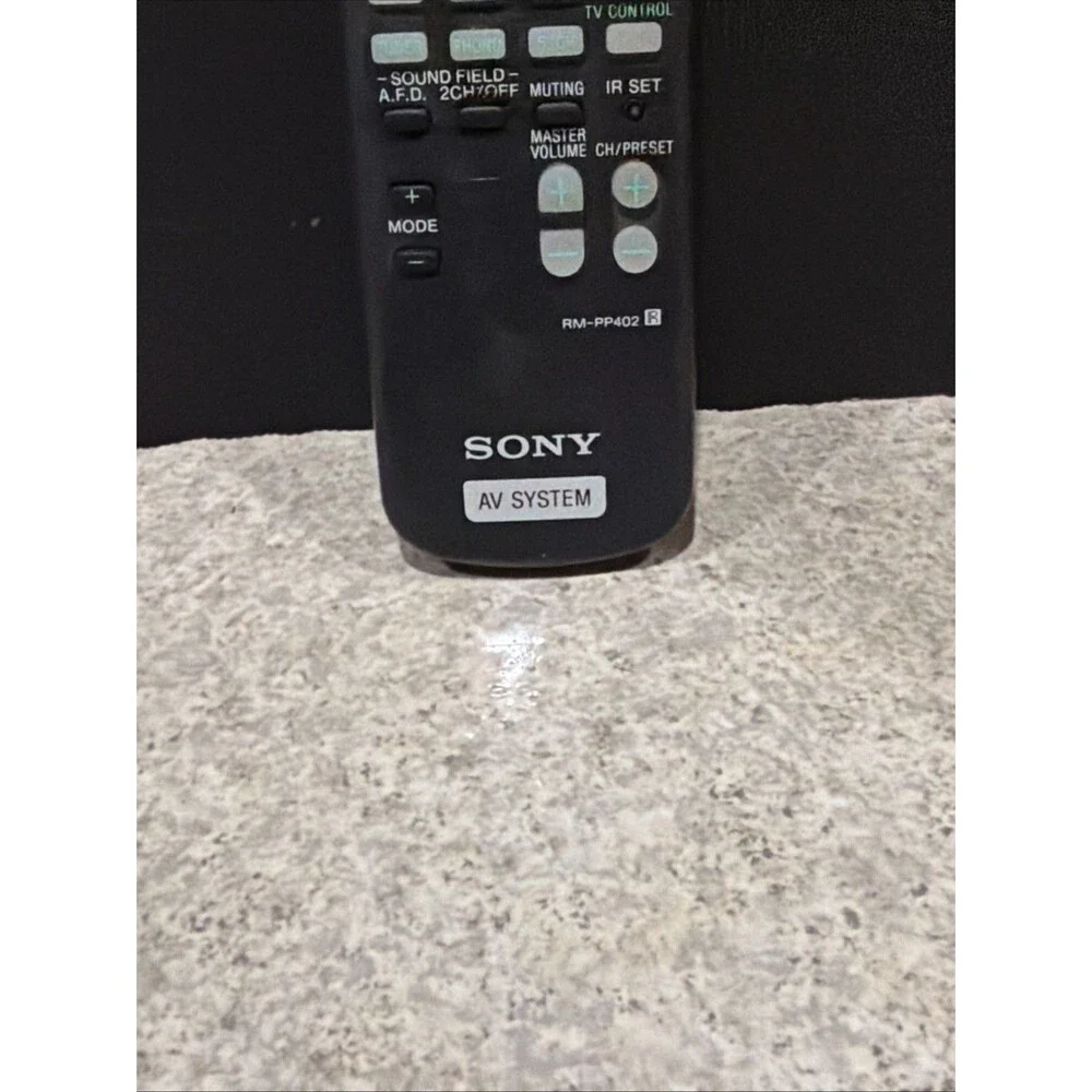 Sony RM-PP404 A/V Receiver Remote Control HT-1200D DDW820 DW620 STR-DE345 DE545